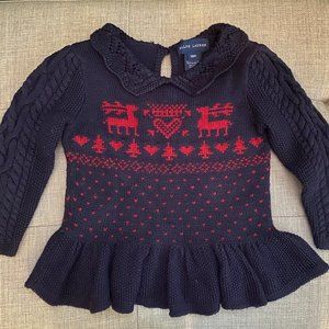 Ralph Lauren 18m Holiday Sweater